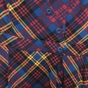 ModCloth Sentimental Special Dress Plaid NWT Large